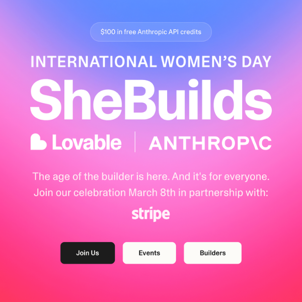 Lovable: Free on Sunday!