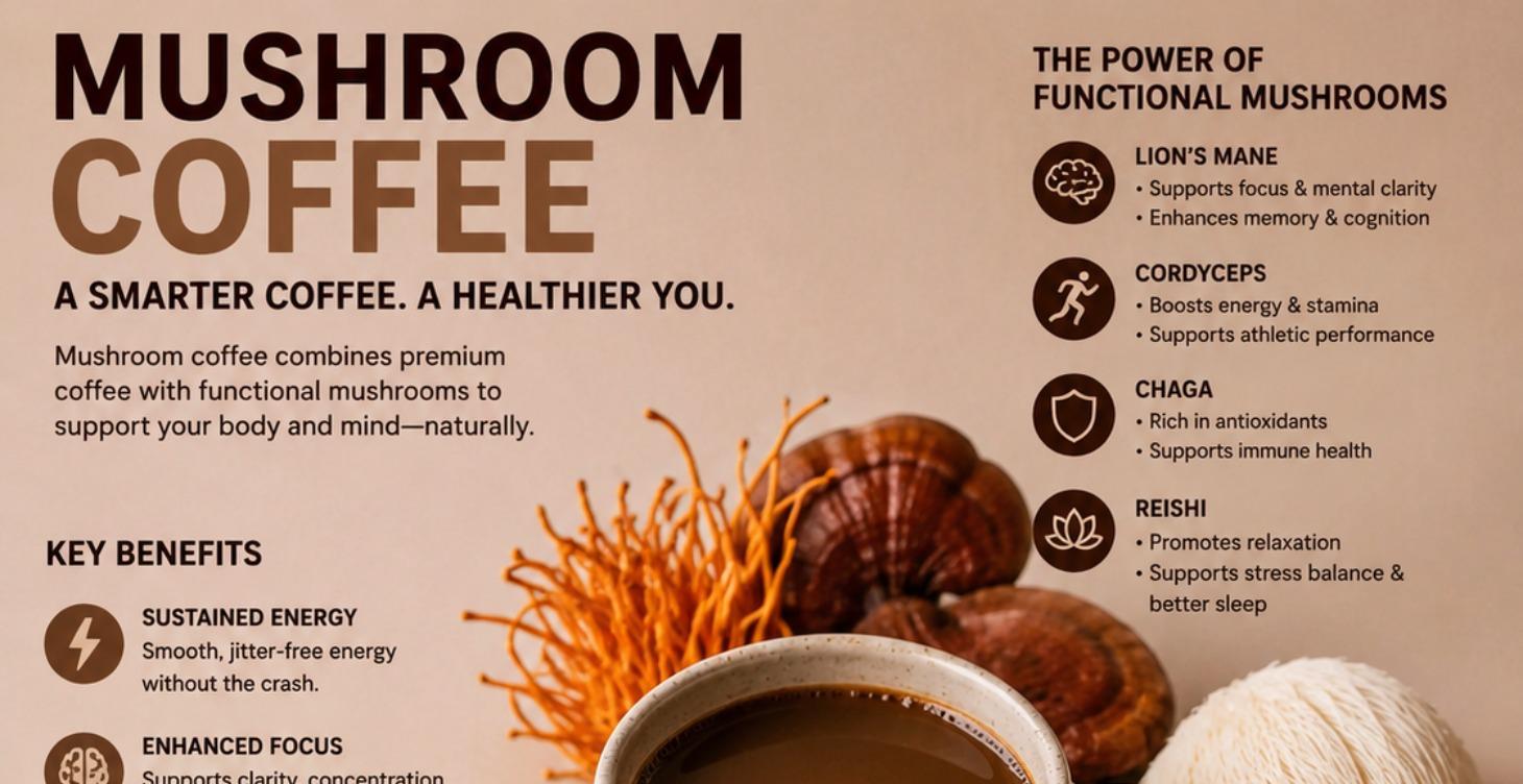 Mushroom Coffee Wellness Class ☕🍄