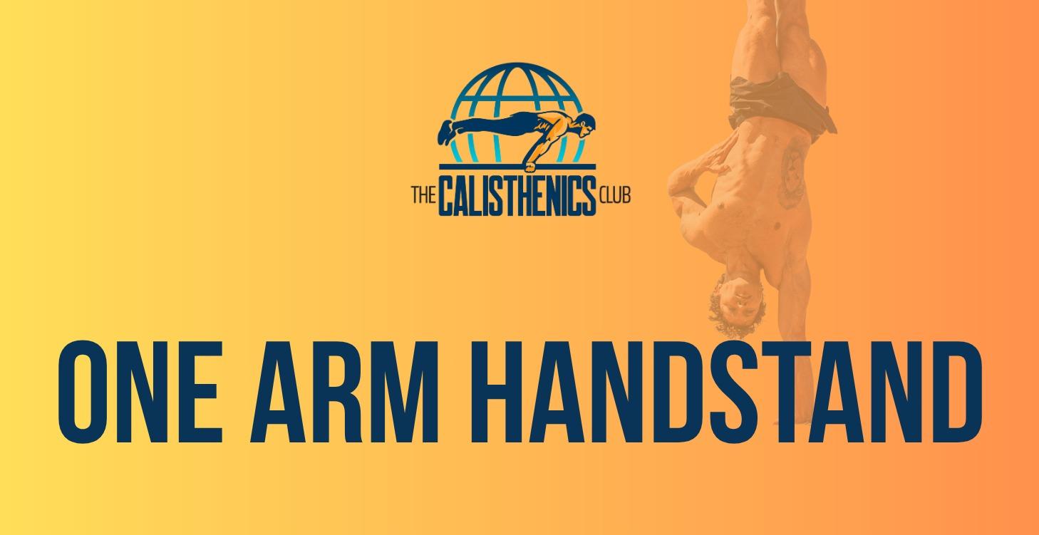 One Arm Handstand