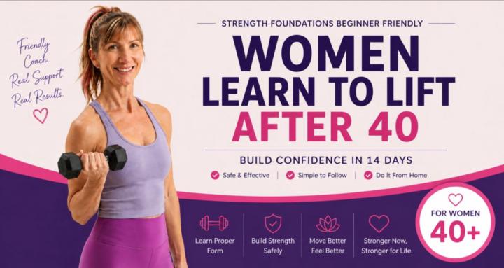 Women Learn to Lift After 40