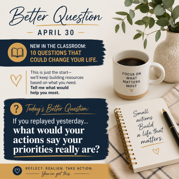 Better Question April 30