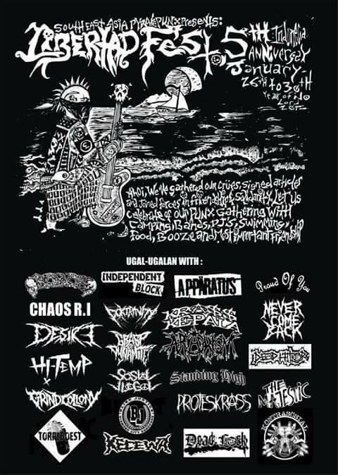 @ Libertatia festival in Indonesia: