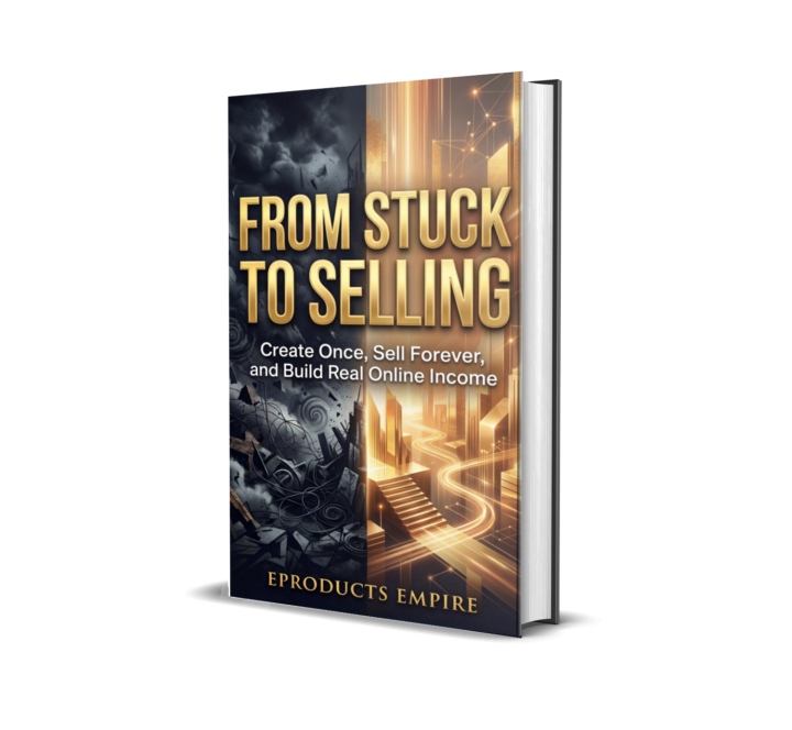 From Stuck to Selling: Create Once, Sell Forever, and Build Real Online Income.