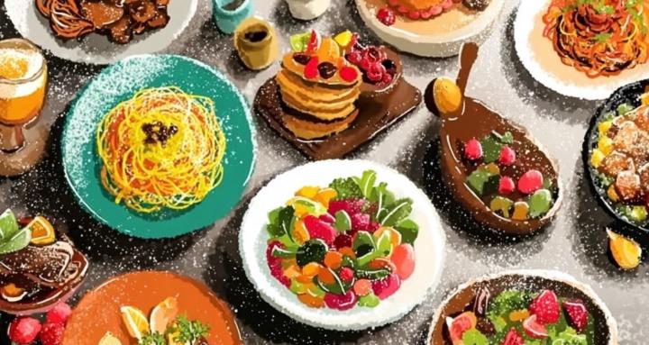 齊齊正念享受吃