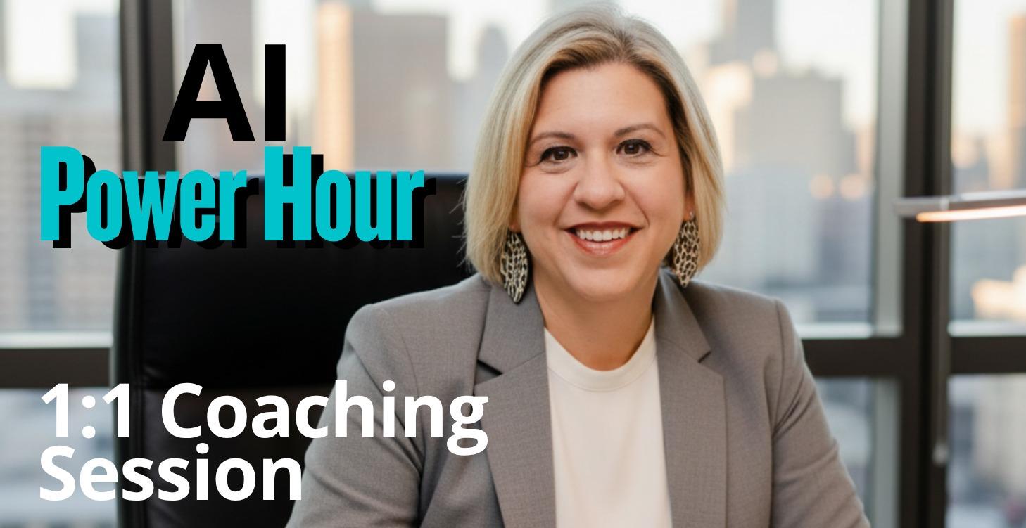 1:1 Coaching: AI Power Hour
