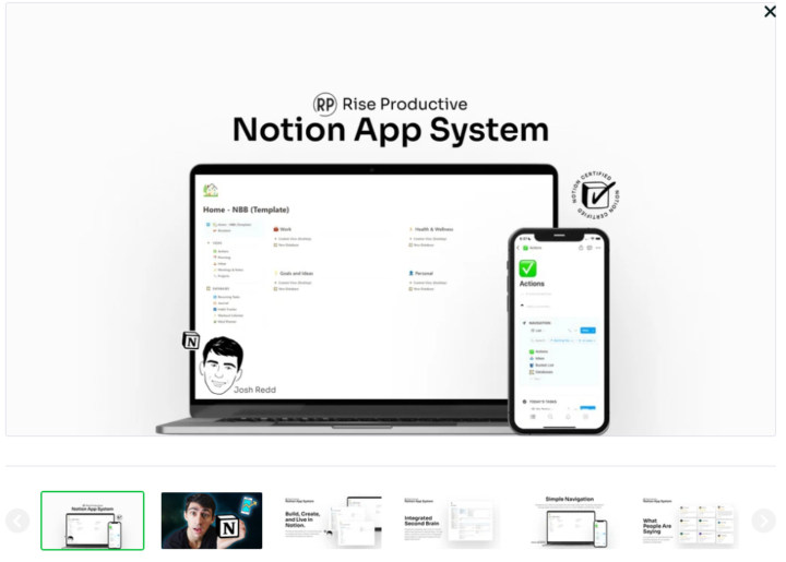 Is this the NOTION APP you are using? 