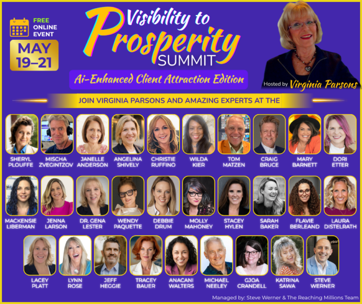 Join Me Along with 30+ Speakers Next Week