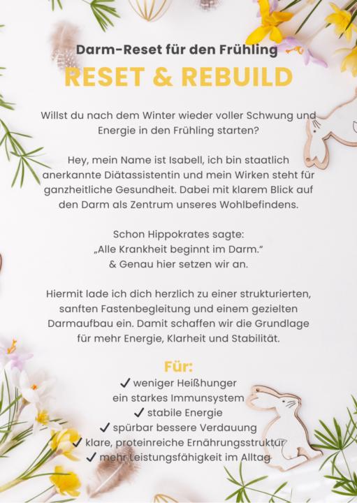 Fastenbegleitung inkl. Darmaufbau