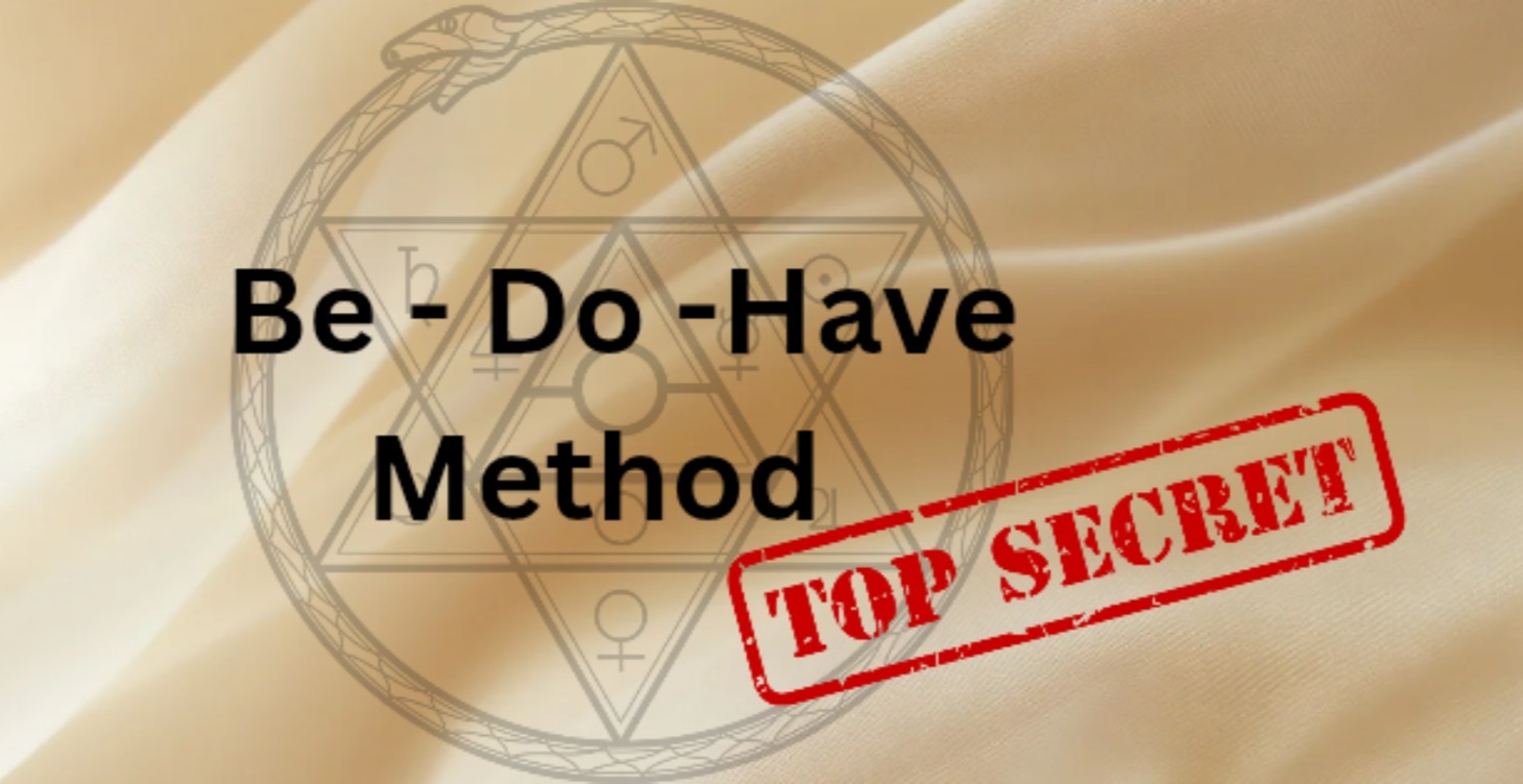 BE - DO -HAVE METHOD