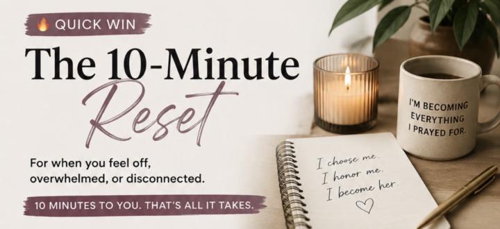 QUICK WIN: The 10-Minute Identity Reset Tool