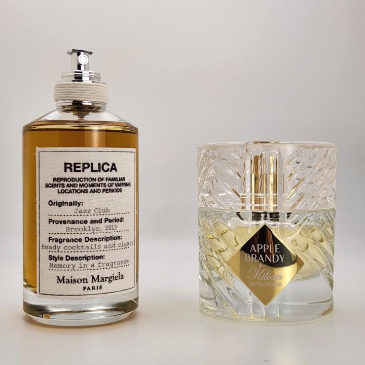 The Booze Wars - The Barfly (R2G1) - (1) Maison Martin Margiela Jazz Club vs. (4) By Kilian Apple Brandy on the Rocks