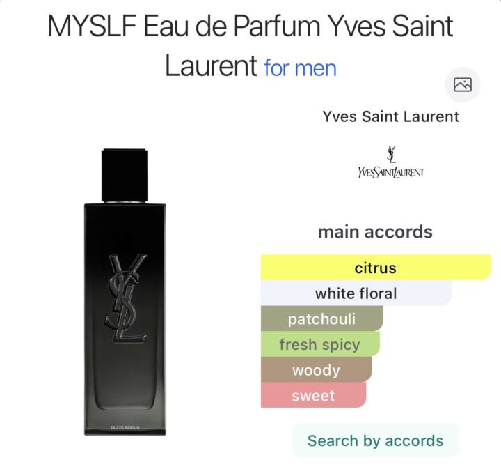 SOTD: YSL MYSLF EDP