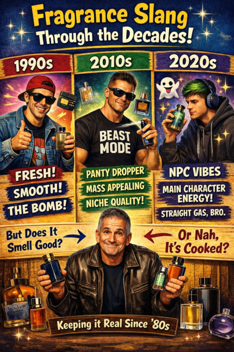 Fragrance Slang through the Decades