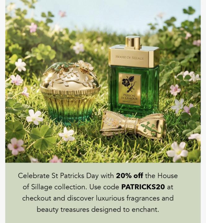 House of Sillage 20% Discount