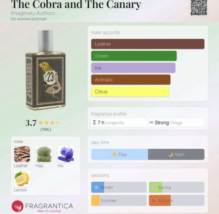 The Cobra and The Canary by Imaginary Authors