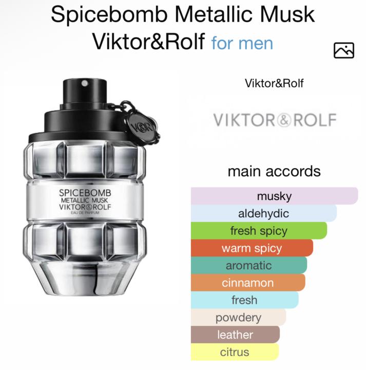 SOTD- Thursday October 2nd: Spicebomb Metallic Musk