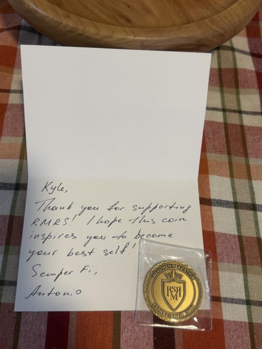 Coin and Letter