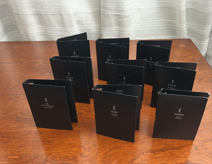 Sample Haul  Yves Saint Laurent Le Vestiaire des Parfums
