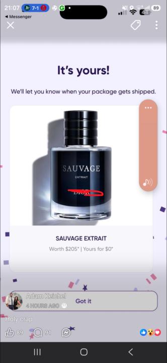 Sauvage Extrait 😱😱