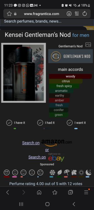 Gentlemans Nod Kensei