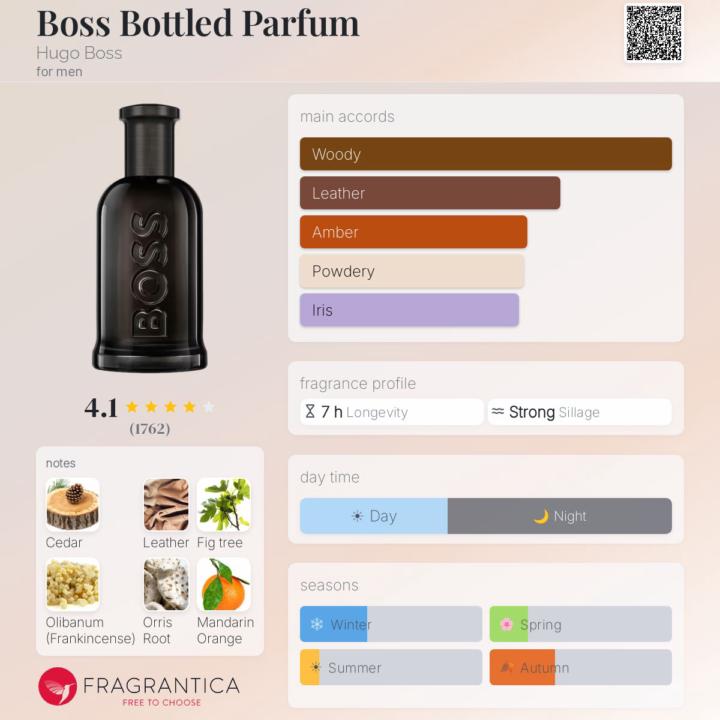 Boss Bottled Parfum by Hugo Boss