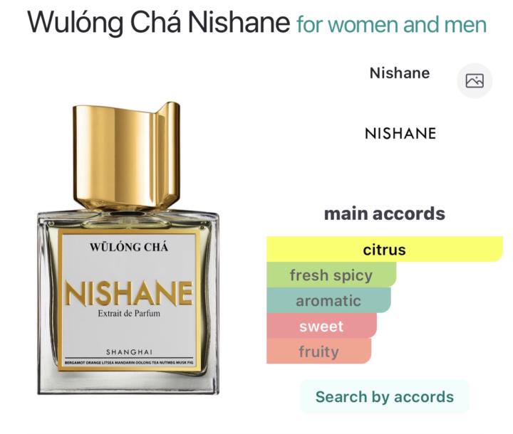 SOTD- Tuesday April 21: Nishane Wulong Cha