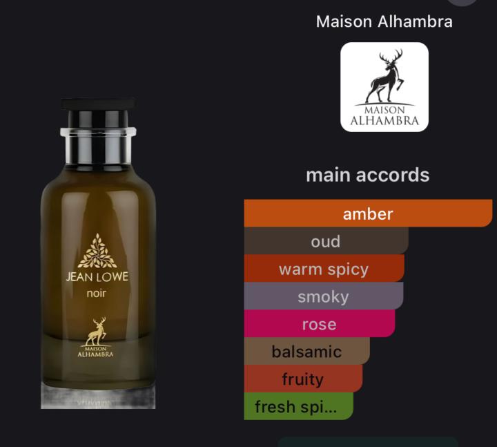 SOTD - Jean Lowe Noir by Maison Alhambra