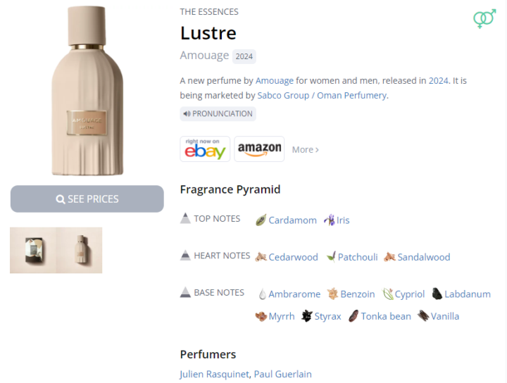 Amouage New Releases 2024