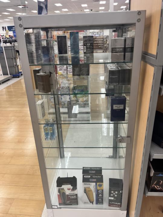 Empty Rack stores. 