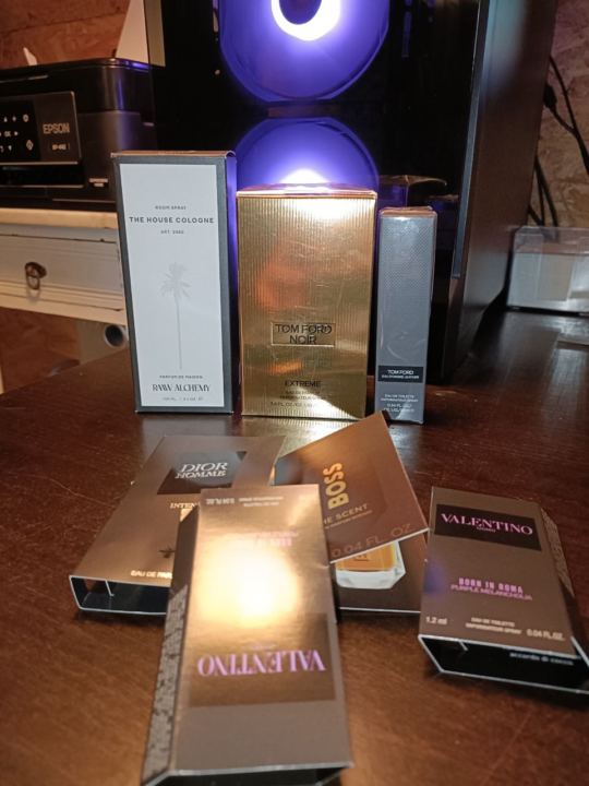 3 New additions (2 Tom Fords, 1 Niche room spray)