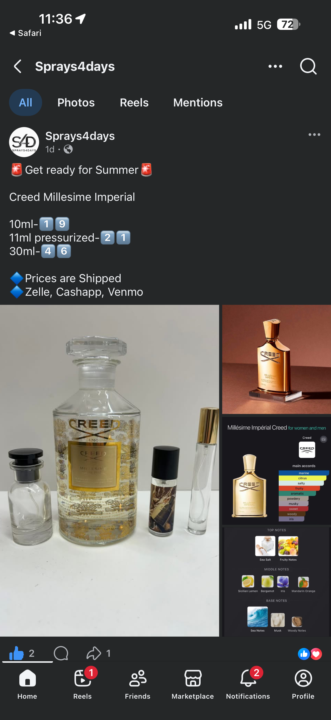 Creed Millesime imperial deal 