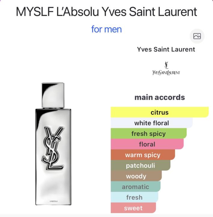 SOTD- Tuesday April 28th: YSL Myslf L’Absolu