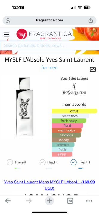 YSL L’ Absolu