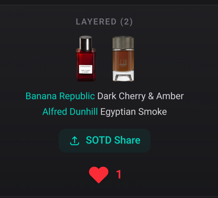 Layer of the Day and Favorite Masculine Cherry?