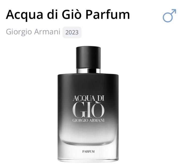 Acqua di Gio Parfum