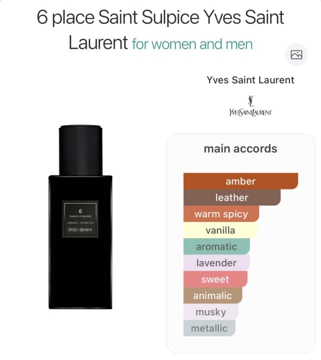YSL 6 dupe coming from Maison Asrar & Cal Cologne