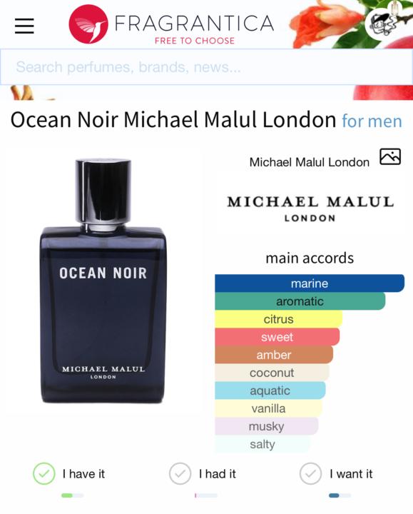Ocean Noir / Michael Malul London