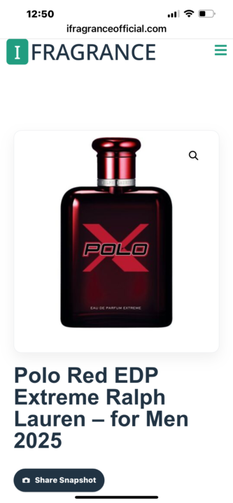 SOTD: Ralph Lauren Red Polo X