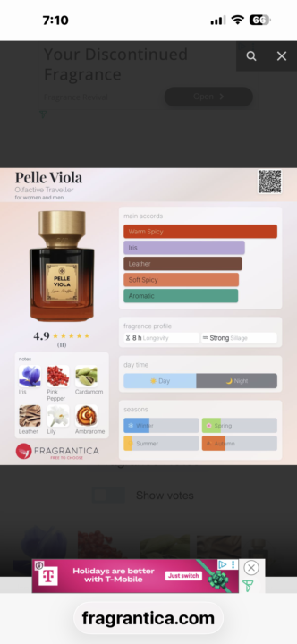 SOTD: PELLE VEOLA By Ollafactive Traveller!