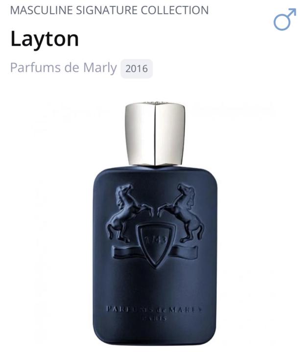 SOTD: Parfums de Marly Layton