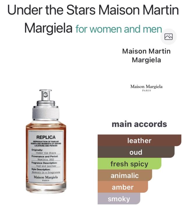 Under the Stars Maison Martin Margiela 