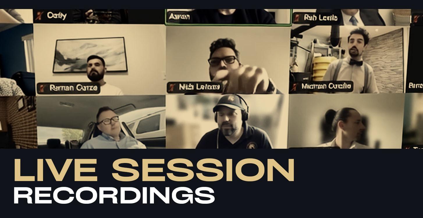 Live Session Recordings