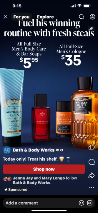 Bath and Body Works sale this weekend