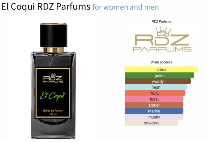SOTD:  El Coqui by RDZ Parfums