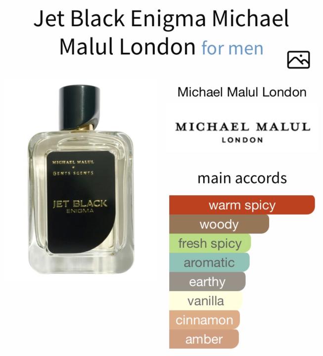 Jet Black Enigma Michael Malul 