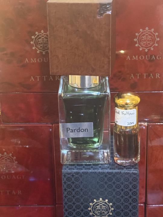 Pardon by Nasomatto and Oud Sultani 2001 distillation by Ensar Oud