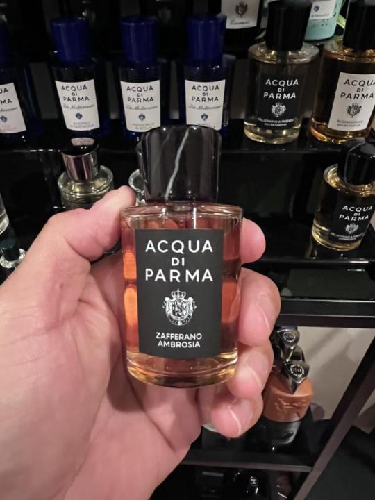 SOTD:  Zafferano Ambrosia by Acqua di Parma
