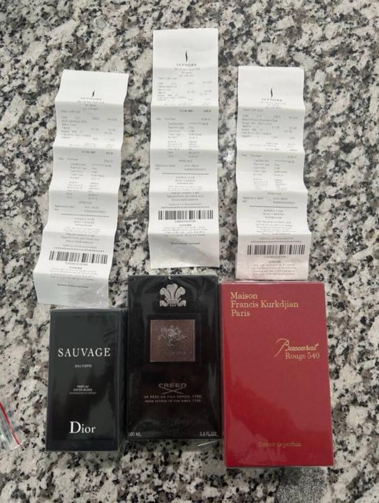 Got a few cologne  