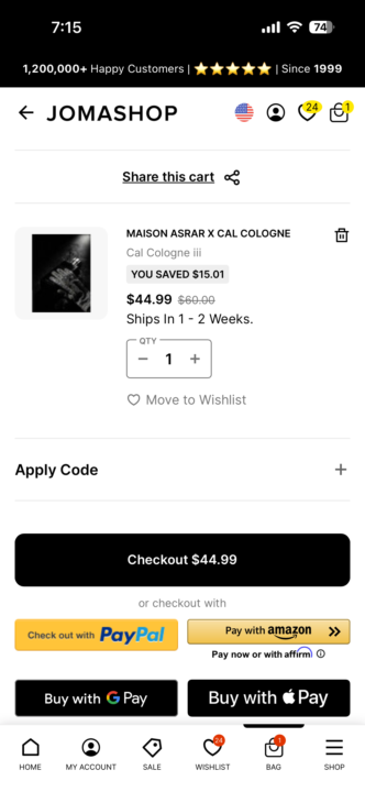 Cal Calone’s Ysl 6 Dupe Presale is Live