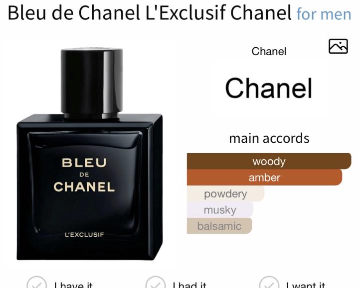 Bleu De Chanel L’Exclusif thoughts